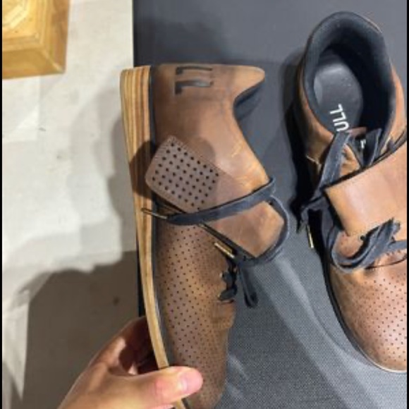 Brown leather nobull weightlifting shoes - Picture 6 of 8